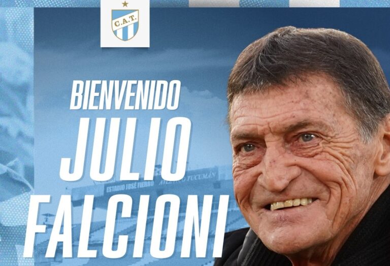 VUELVE AL RUEDO: Julio César Falcioni es nuevo DT de Atlético Tucumán