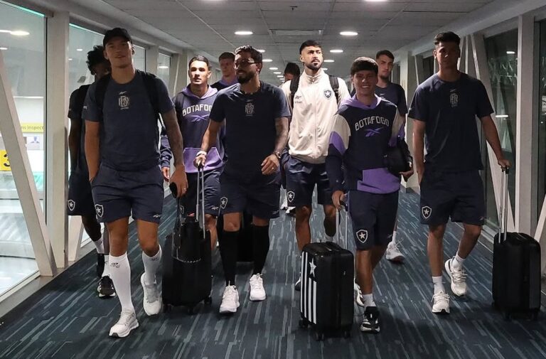 (VIDEO) Botafogo arribó a Guayaquil para enfrentar a BSC