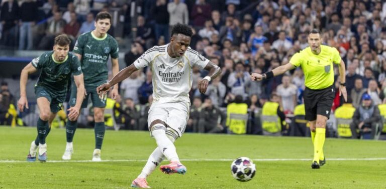 Vinicius es el peor lanzador de penaltis del Real Madrid en el siglo XXI
