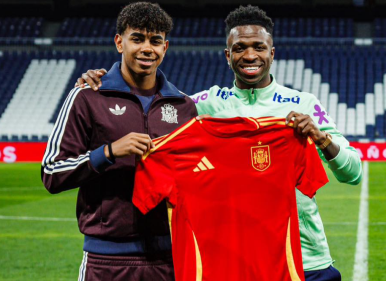 Vinicius alza la voz contra el racismo y respalda a Lamine Yamal