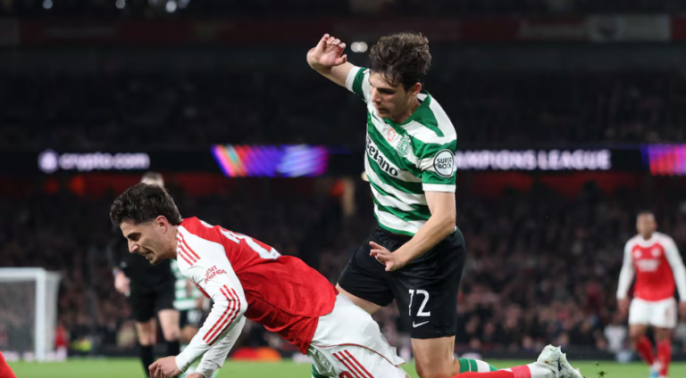 Arsenal empata con Sporting y se mete en semifinales de la Champions League