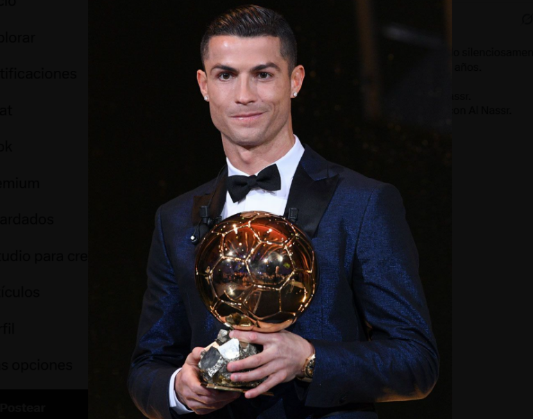 Cristiano Ronaldo, a los 41 años, firma números de élite y reabre el debate por el Balón de Oro