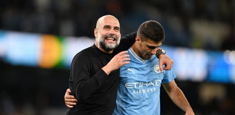 Guardiola abre la puerta a Rodri: “Nadie puede rechazar al Real Madrid”