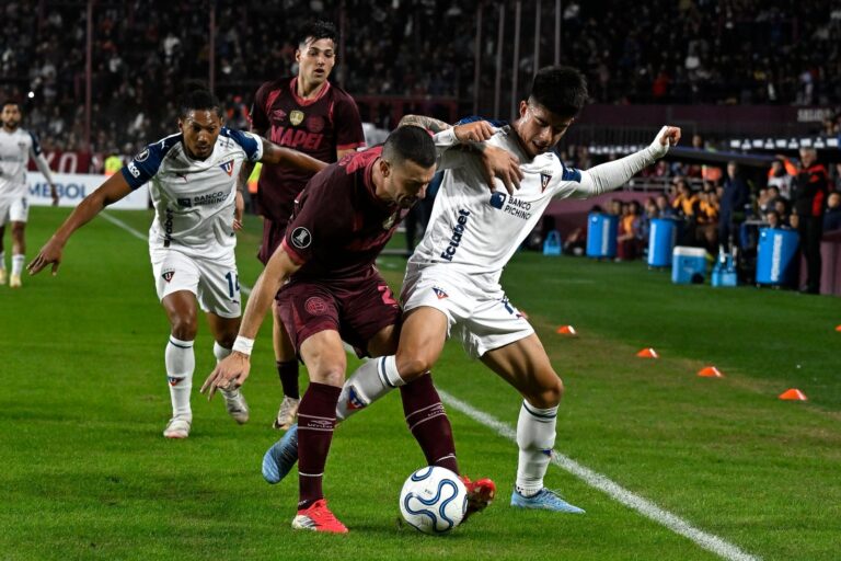 (VIDEO) TROPIEZO EN ARGENTINA: LDU cayó ante Lanús en la Conmebol Libertadores
