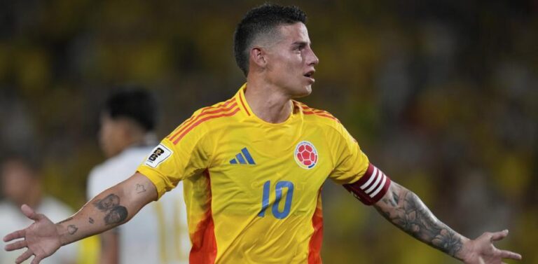 Peligra el Mundial para James Rodríguez