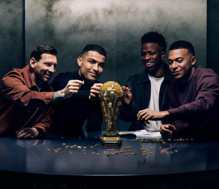 (VIDEO) LEGO junta a Messi, Cristiano Ronaldo, Mbappé y Vinicius en un histórico comercial