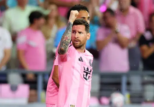 (VIDEO) Messi hace historia: anota el primer gol del Inter Miami en el Nu Stadium