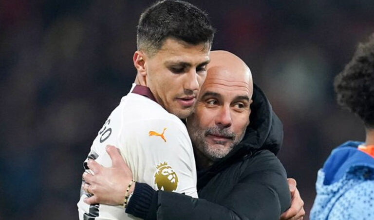 Guardiola, sobre lo de Rodri al Madrid: “Conozco sus intenciones”