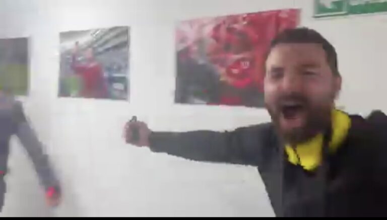(VIDEO) El festejo de los dirigentes de BSC tras ganar a LDU en Casa Blanca