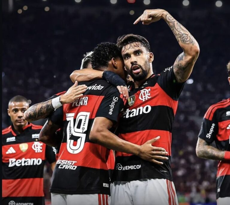 (VIDEO) ASISTENCIA Y CASI ANOTA UN GOLAZO: Gonzalo Plata destacó en la victoria de Flamengo al Santos
