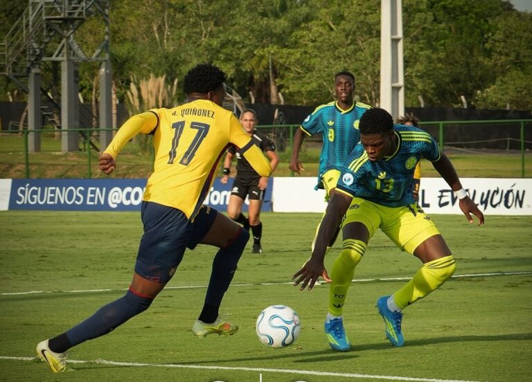 (VIDEO) CON UNO MENOS: La TRI igualó ante Colombia en el Campeonato Sudamericano Sub17