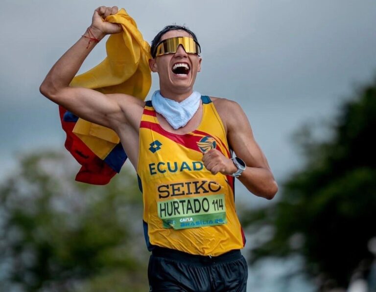 David Hurtado es vicecampeón del Mundial de Marcha en Brasil