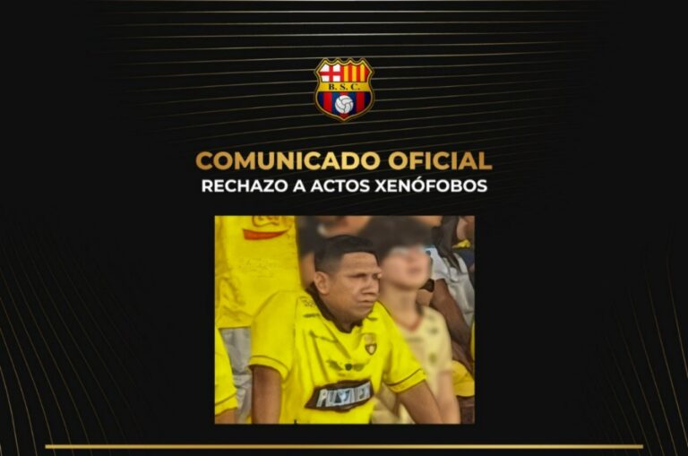 “PROHIBICIÓN DEFINITIVA”: BSC sanciona a hincha xenófobo y advierte que no tolerará más ataques