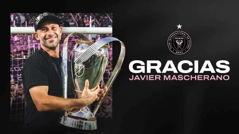 Javier Mascherano renunció como DT del Inter Miami