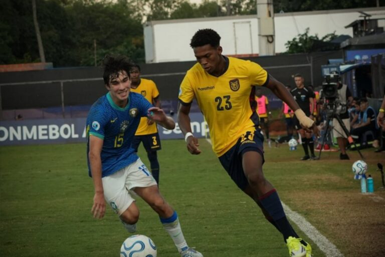 (VIDEO) SIN TERCER LUGAR: Ecuador perdió ante Brasil en el Sudamericano Sub17