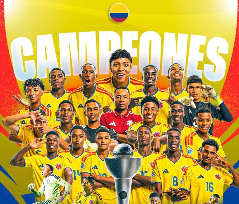 (VIDEO) BAILE DE INICIO A FIN: Colombia aplastó a Argentina y es campeón del Sudamericano Sub17