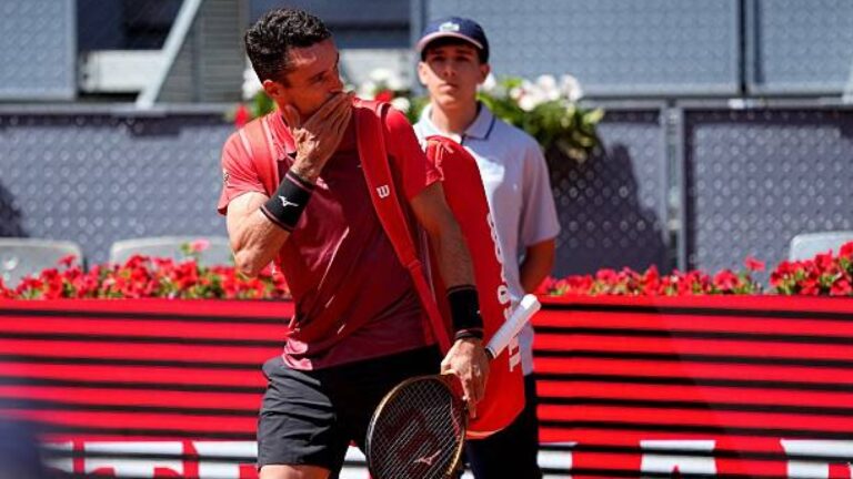 (VIDEO) Bautista Agut se despide de Madrid entre ovaciones y emoción
