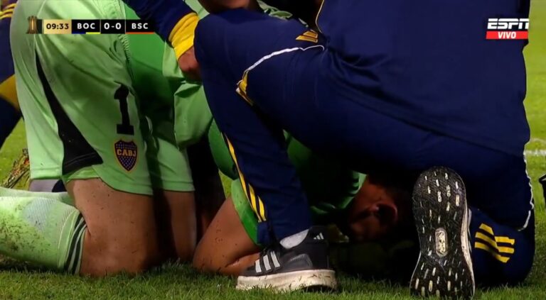 (VIDEO) “Me rompí la rodilla”: Marchesín salió lesionado en el arranque ante BSC
