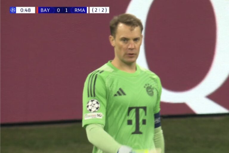 (VIDEO) ¡Hace una semana fue el MVP!: error garrafal de Neuer vs. Real Madrid