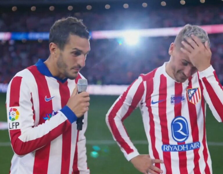 (VIDEO) HASTA RECORDÓ SU SALIDA AL BARÇA: Koke y su emotivo mensaje a Griezmann