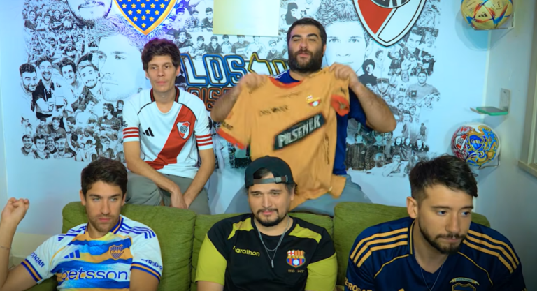 (VIDEO) Los Displicentes reaccionaron al Barcelona 1-0 Boca con un hincha torero invitado