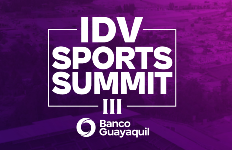El IDV Sports Summit III reunirá a referentes internacionales del deporte en Ecuador