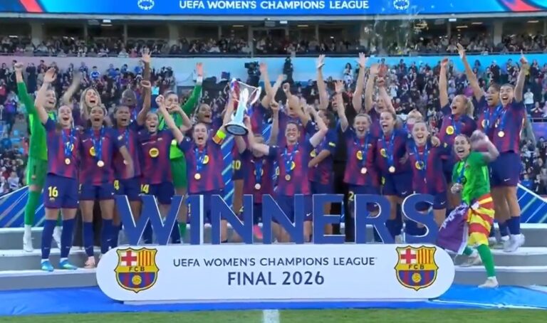 (VIDEO) El FC Barcelona Femenino aplastó al Lyon y conquistó su cuarta Champions League