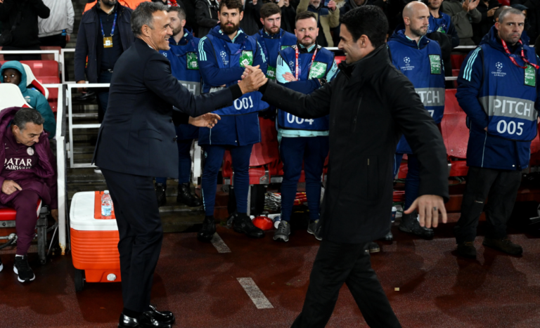 Luis Enrique llena de elogios a Arteta antes de la final de Champions