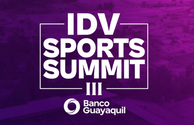 Se viene el IDV Sports Summit III Banco Guayaquil con referentes mundiales de la industria deportiva