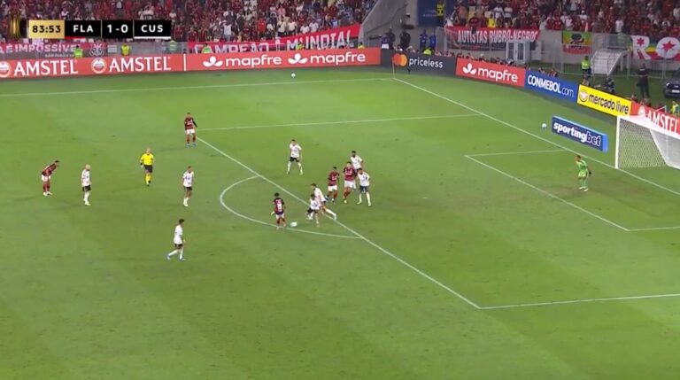 (VIDEO) CON CALIDAD: Asistencia de Gonzalo Plata en la goleada de Flamengo