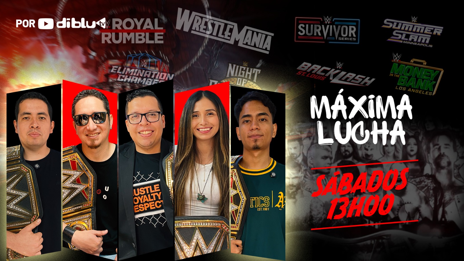 (VIDEO) ¡Máxima Lucha llega a Diblu TV!