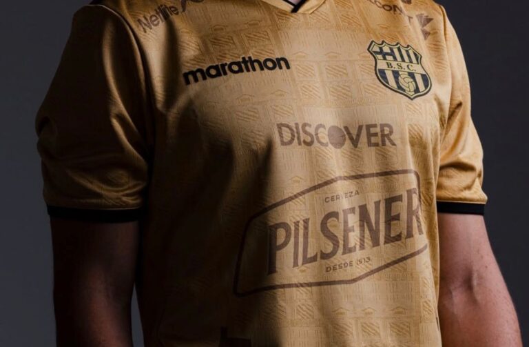 (FOTOS) Barcelona SC presentó su nueva camiseta por sus 101 años de historia