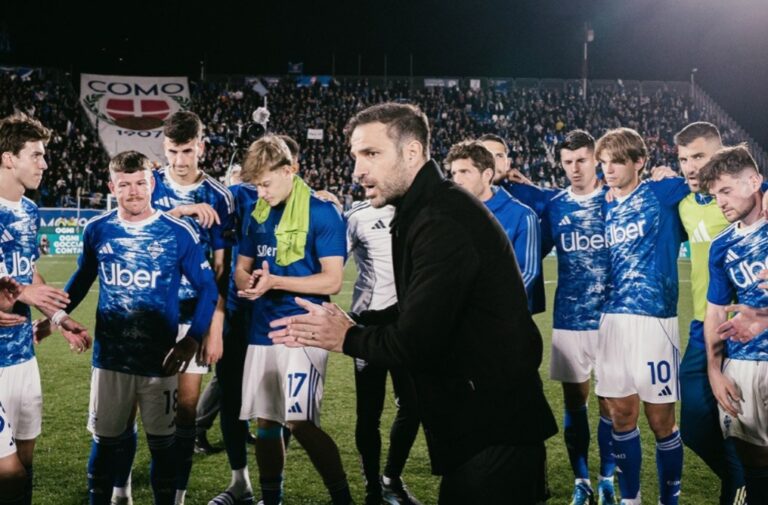 El Como de Fàbregas jugará una competición UEFA por primera vez en su historia