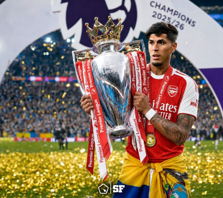 Noticia Banco Guayaquil: Hincapié es campeón de la Premier League 2025/26 con el Arsenal