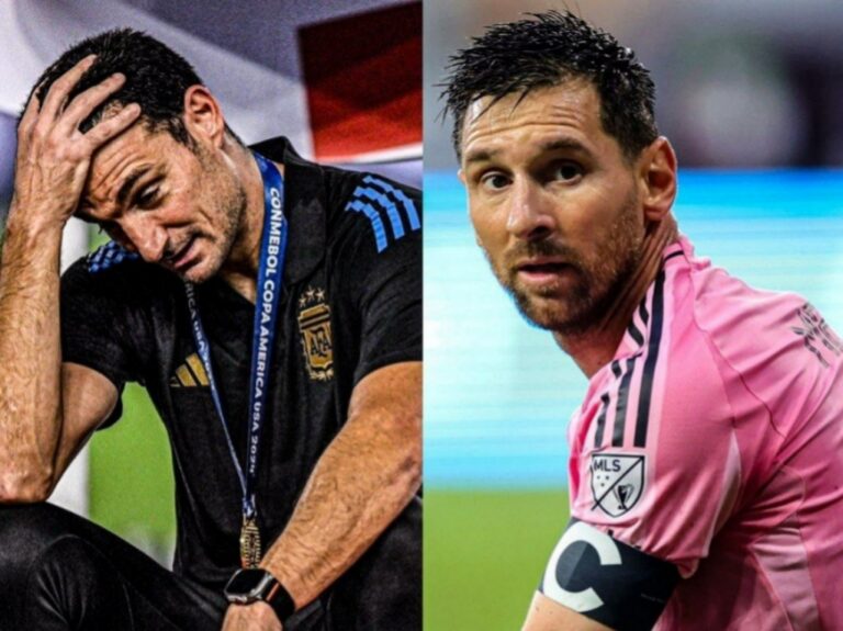 ¿CÓMO LLEGA AL MUNDIAL? Scaloni tranquiliza sobre el estado de Messi