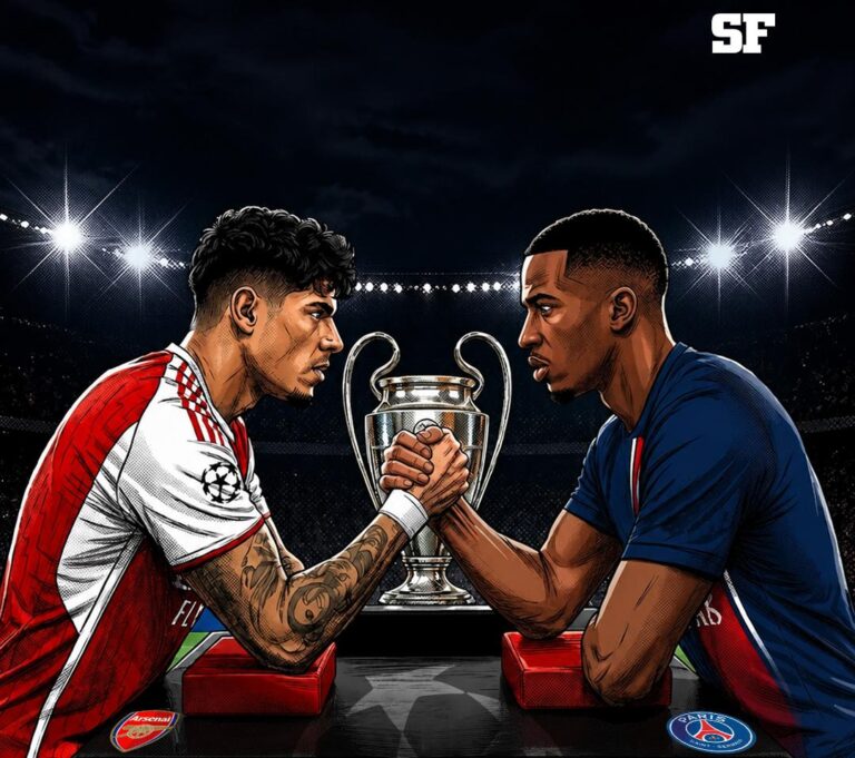 ¿JUEGAN PACHO E HINCAPIÉ? Posibles 11 de PSG y Arsenal para la final de la Champions League