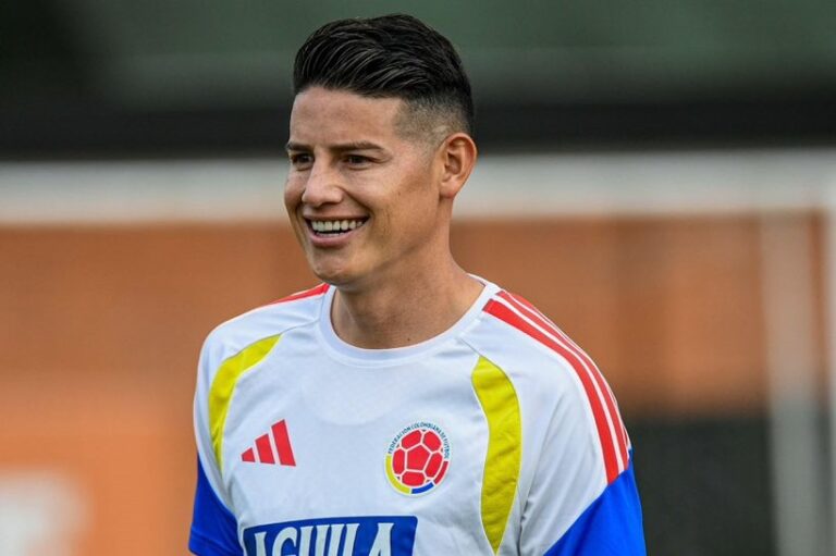 James Rodríguez ya entrena con Colombia con miras al Mundial 2026
