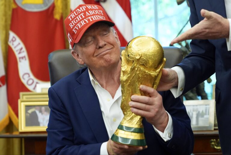 OTRA VEZ: Trump entregará el trofeo de la Copa Mundial 2026