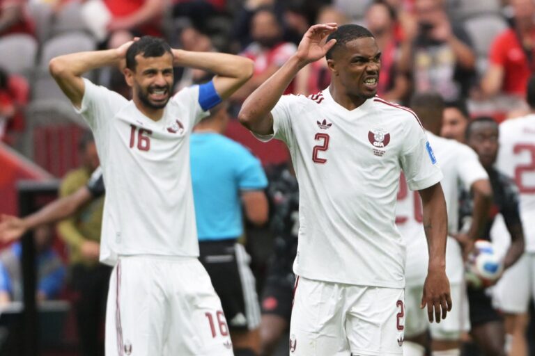 Qatar sufre la tercera peor derrota de un campeón continental vigente en la historia de los Mundiales