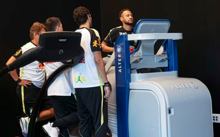 Neymar acelera su recuperación con tecnología desarrollada por la NASA