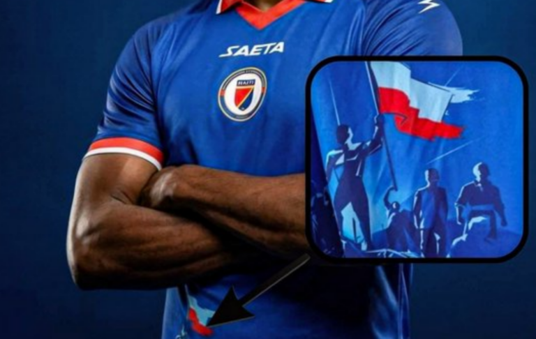 FIFA obliga a Haití a modificar su camiseta por incluir una referencia política