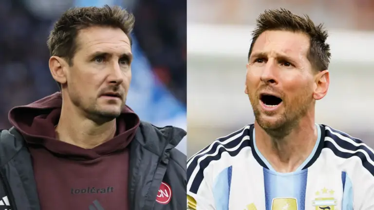 Klose felicitó a Messi por convertirse en el máximo goleador de los Mundiales