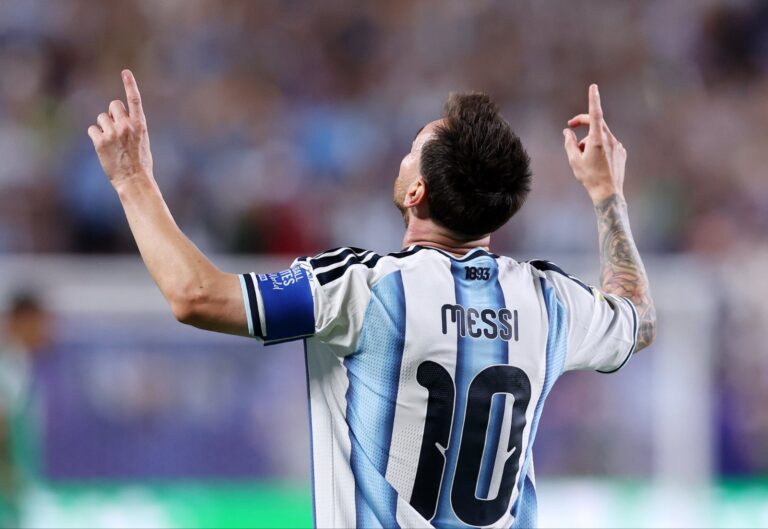 Messi igualó a Klose como máximo goleador en los Mundiales