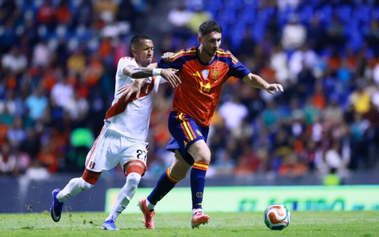 (VIDEO) GOLEADA EN PUEBLA: España derrotó a Perú en amistoso internacional