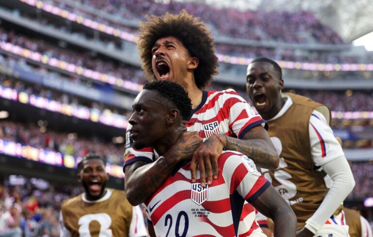 (VIDEO) BAILE AMERICANO: EEUU sorprende y golea a Paraguay en Los Ángeles
