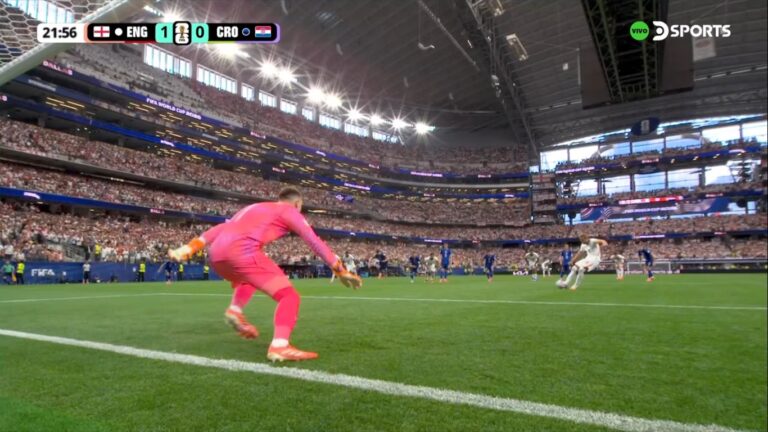 (VIDEO) El motivo de la repetición del penal en el Inglaterra vs Croacia