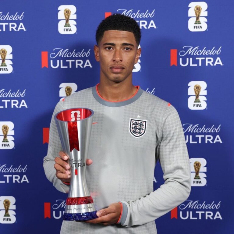 Bellingham recibió el premio al Jugador del Partido, pero sorprendió con su respuesta