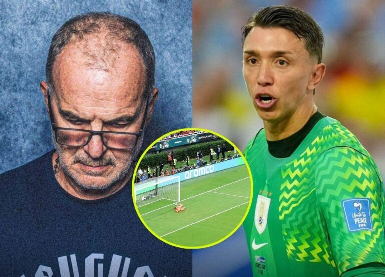 (VIDEO) Bielsa confirma que Muslera decidió salir en el entretiempo tras su error ante España