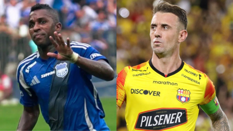 SERÁN COMPAÑEROS: Miller Bolaños y Damián Díaz jugarán en Guayaquil City