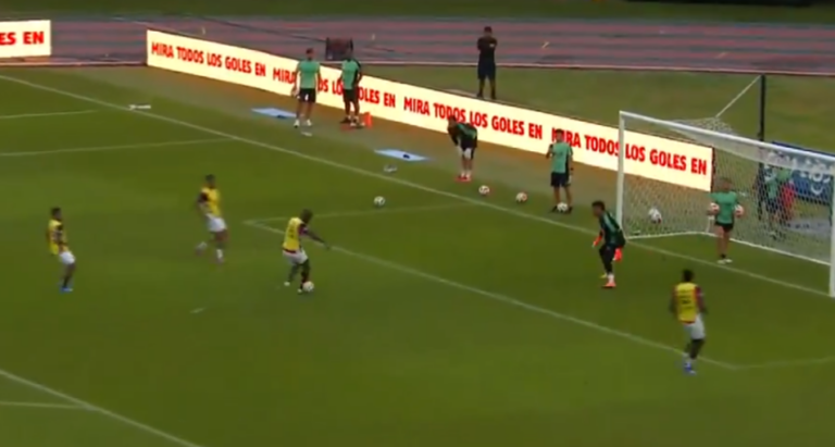 (VIDEO) Panamá y su entrenamiento abierto con error insólito bajo el arco